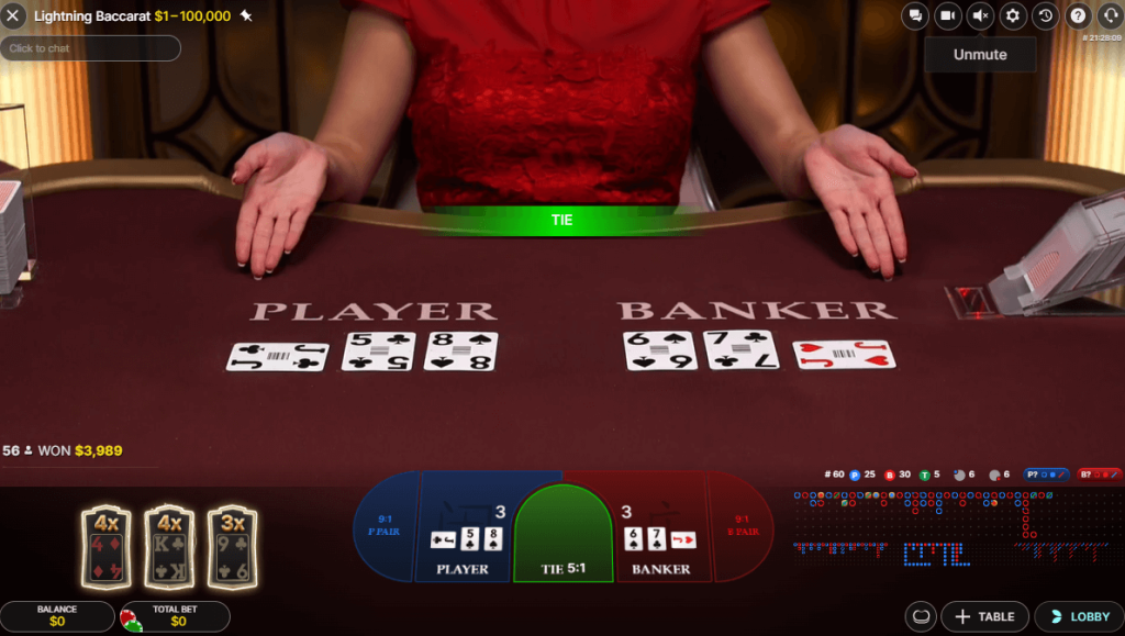 Lightning Baccarat: Multiplier Mechanics & Strategy Tips